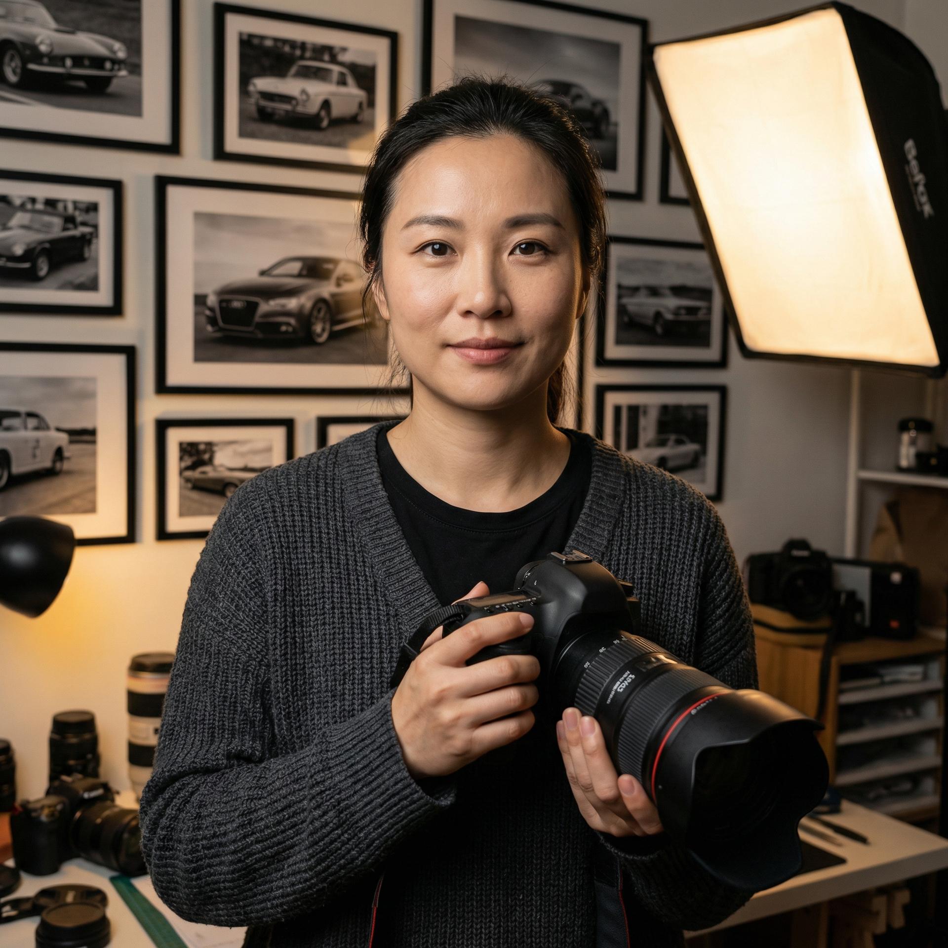 国产主播汽车摄影总监林晓彤